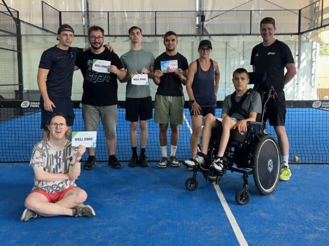 Disability padel: ‘For my son to feel included means the world’